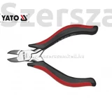 Kép 2/2 - Yato YT-2081 műszerész oldalcsípő fogó 115mm 