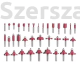 Kép 1/4 - Yato Felsőmaró Készlet 8 / 35db-os / YT-6803
