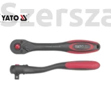 Kép 1/2 - Yato Racsnis Hajtókar 1/4" / 144mm / 72fog Hajlított / YT-0293