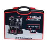 Kép 3/3 - Z-Tools szerszámkészlet, 1/4˝, 3/8˝, 1/2˝, 219 részes