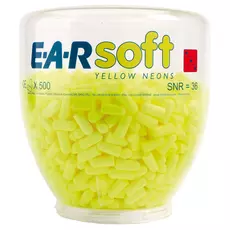 3M E.A.R. Soft One Touch füldugó buborék, sárga, 500db