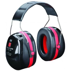 3M Peltor H540A-411-SV Optime III fültok, fekete-piros