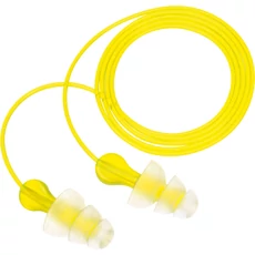 3M Peltor Next Tri-Flange füldugó, vinil zsinórral, sárga, 100db