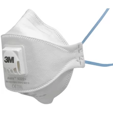3M 9322+ Aura FFP2 NR D szelepes részecskeszűrő maszk, fehér, 10db