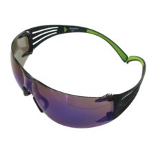 3M Securefit karcálló védőszemüveg, tükrös kék lencsével