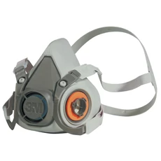 3M 6100 gumi félálarc, hipo-allergén, S