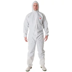 3M védőoverál, háromrétegű, vegyszerálló, fehér, L