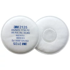 3M 2125 P2 részecske-szűrőbetét, fehér