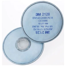 3M 2128 P2 aktívszenes részecske-szűrőbetét, kék