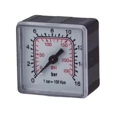 ANI P/QR manométer, E széria, 1/8&quot;