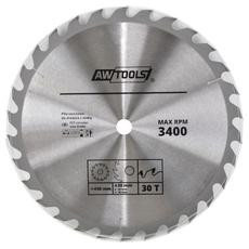 AWTools körfűrészlap fához, 350x30mm, 24fog