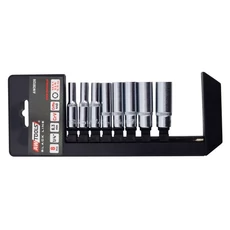 AWTools Black Line dugókulcs készlet, 6-13mm, 1/4", 8db