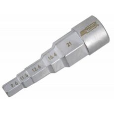 AWTools lépcsős radiátor kulcs, 9.6-21mm, belső 1/2&quot;