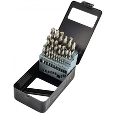 AWTools fémfúrószár készlet, hengeres, HSS-G, 1-13mm, 25db