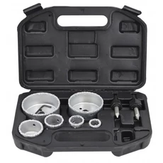 AWTools körkivágó készlet, 22-73mm, 9 részes