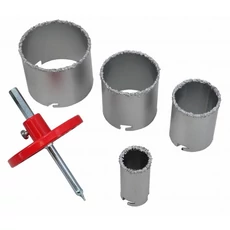 AWTools körkivágó készlet, 33-83mm, 6 részes