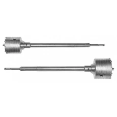 AWTools körkivágó szett betonhoz adapterrel, SDS Plus, 65-80x350mm