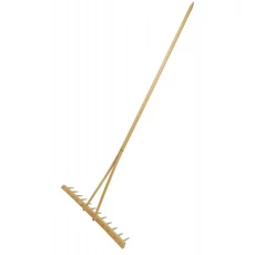 AWTools fa gereblye, 1.6m, 56cm, 12fog