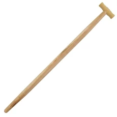 AWTools fa nyél kúpos véggel, T-markolattal, 38mm, 110cm