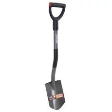 AWTools fém ásó, hegyes, 0.75m, 15x24cm