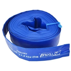 AWTools víztömlő, lapos, PVC, 8bar, 1", 20m
