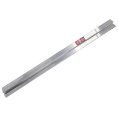 AWTools ölesléc végzáróval, alumínium, H-típus, 2m