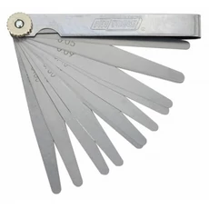 AWTools hézagmérő készlet, 10cm, 0.02-1mm, 17db