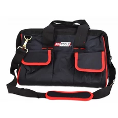 AWTools szerszámos táska, poliészter, 40x23x21cm, 16 zseb
