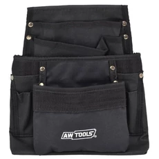 AWTools szerszámtartó, nylon, övre fűzhető, 10 zseb
