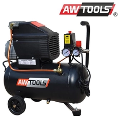 AWTools FL-50L egyhengeres kompresszor, olajos, 1.5kW, 50L, 8bar