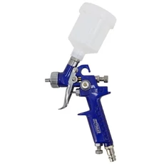 AWTools H-2000 mini festékszóró pisztoly, felső tartályos, HVLP, 125ml, 0.8-1.2mm, 1/4"