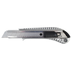 AWTools tapétavágó kés, fém gumi bevonattal, 18mm, SK5