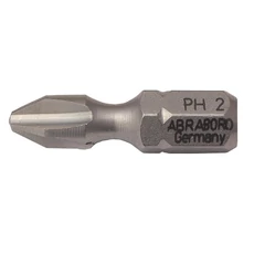 Abraboro SUPRA bithegy, 1/4", PH0x25mm