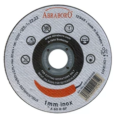 Abraboro Chili fémvágó korong, inox, 115x1x22mm