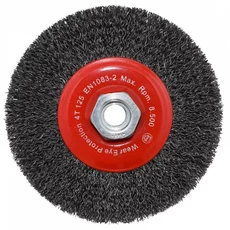 Abraboro Record körkefe, hullámos dróttal, 115x0.3mm, M14