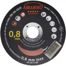 Abraboro CHILI Gold Edition fémvágó korong, inox, 125x0.8x22mm