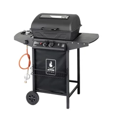 Activa Halifax lávaköves gázgrill oldalsó gázégővel, 5.5+2.5kW