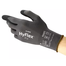 Ansell  Hyflex 11-840 munkavédelmi kesztyű, fekete, 11
