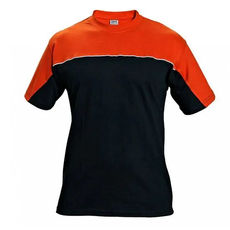 Australian Line Emerton rövid ujjú trikó, fekete-narancssárga, S