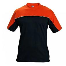 Australian Line Emerton rövid ujjú trikó, fekete-narancssárga, S