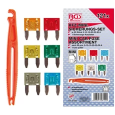 BGS-8109 Biztosíték készlet mini 121 részes