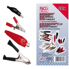 BGS-8138 Krokodil csipesz készlet 28-részes