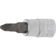 BGS-2491 Behajtófej, PZ2 csillag 6,3mm (1/4")