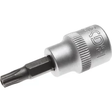 BGS-2574 Behajtófej, torx 10mm (3/8") T30 furattal