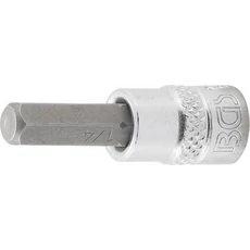 BGS-2745 Behajtófej, belső hatszögletű 1/4&quot; (6,3mm)