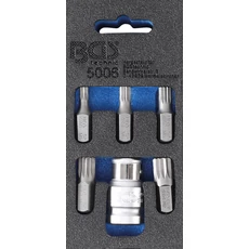 BGS-5006 Csavarhúzó-behajtófej készlet, XZN 10mm (3/8") 6 darabos BGS-5006 Csavarhúzó-behajtófej készlet, XZN 10mm (3/8") 6 darabos