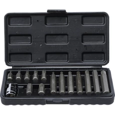 BGS-5070 Behajtófej készlet 10mm (3/8") 15 darabos