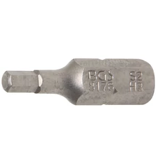 BGS-8176 Behajtófej, külső hatszögletű 6,3mm (1/4") belső hatszögletű 3mm