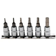 BGS-5151 Imbusz kulcs készlet 1/4" adapter 1,5-6 mm