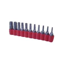 BGS-784 Behajtófej készlet Torx 6,3 mm (1/4&quot;) 11 darabos